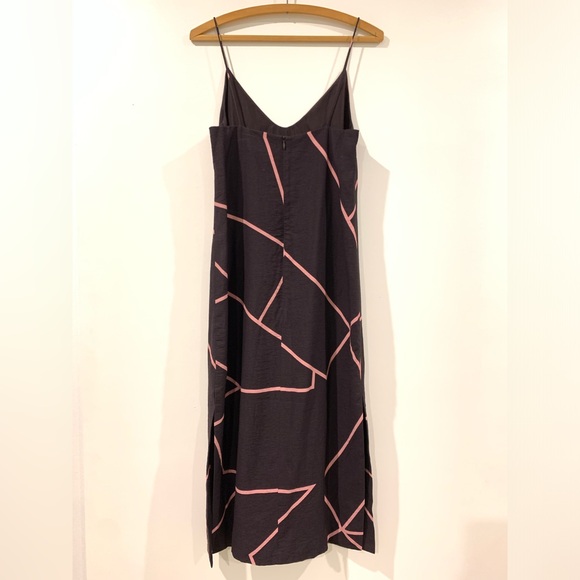 Finders Black and pink midi dress size small - Picture 2 of 8